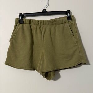 Colsie Comfy Green Lounge Shorts